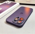 Deep Purple AG Matte Anti Scratch Case for iPhone 14 Pro Max Cover 6.7 inch with Lens Guard. 