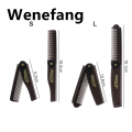 Wenefang 1Pc Portable Folding Pocket Combs For Men Oil Head Portable Beard Sales promotion Combs Hair Styling Product Combs For Man Women Folding Comb. 