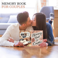 Our Story Memory Book for Couples - 58-Page Adventure Scrapbook with Supplies for A Meaningful Valentine'S Day. 