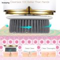 Sutuiying 3 in 1 Ultrasonic Facial Cleanser Brush Electric Cleansing Face Portable Brush 360 Rotate Automatic Brush Machine Deep Clean Beauty Tool. 