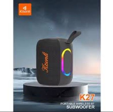KISONLI K27 8W Portable Bluetooth Speaker – RGB Light, Wireless Mini ...