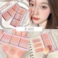 Beautiful 3 Colors Vigor Shimmer Blush Eyeshadow Palette Waterproof Lasting Makeup Natural Facial Eyeshadow Women Cosmetics. 