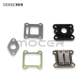 DISICHEN Portable New specials 5PCS Carburetor Reed Valve Manifold Kit for 47 Cc 49 Cc Pocket Bike Mini ATV Dirt Bike Lawn Mower Repair Kit Replacement Parts. 