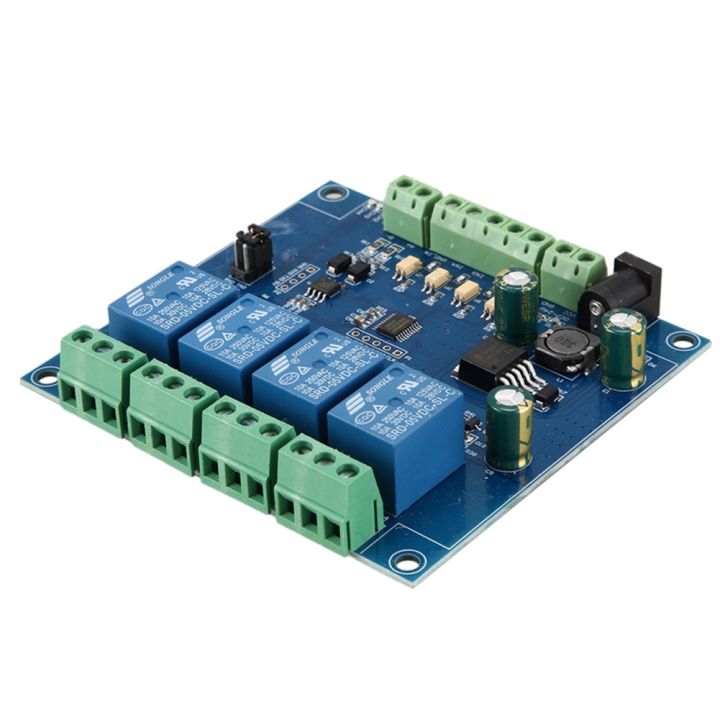 Modbus Rtu 7-24V 4 Channel Relay Module Switch RS485/TTL UART | Daraz ...