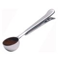 QUANBU 5 Pcs Reusable Swizzle Sticks Coffee Stirrers Beverage Stir Sticks with 2 in 1 Coffee Spoon with Bag Clip. 