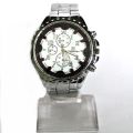 IK Collection Big Full silver and white Watch For Men. 