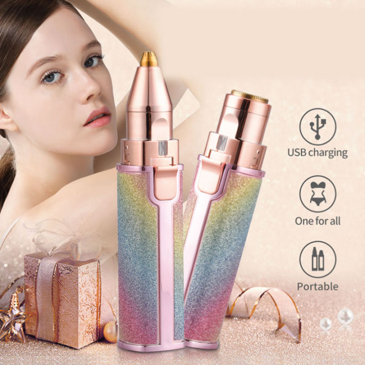 Blawless%202%20In%201%20New%20Facial%20Hair%20Remover%20Portable%20Eyebrow%20Trimmer%20for%20Women%20Battery%20Operated%20Glittery%20-%20Image%205