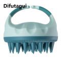 Difutagui Profesional Massage Comb Silicone Head Body Scalp Brush Shampoo Magic Demelant Brush Wet Dry Hair Comb Hair Tools. 