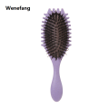 Wenefang 1pcs Curl Styling Tangled Boar Bristle Hair Comb Massage Comb Detangle 【2025 Version】 Hair Styler Shaping Defining Salon Barber Styling Tool. 