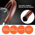 Pram Stroller Accessories Covers Handle Wheelchairs Baby Stroller Armrest Pu Protective Case For stroller. 