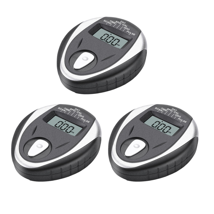3X Replacement Monitor Speedometer for Stationary Bike, Exercise Bike Computer, Heart Rate Tracker