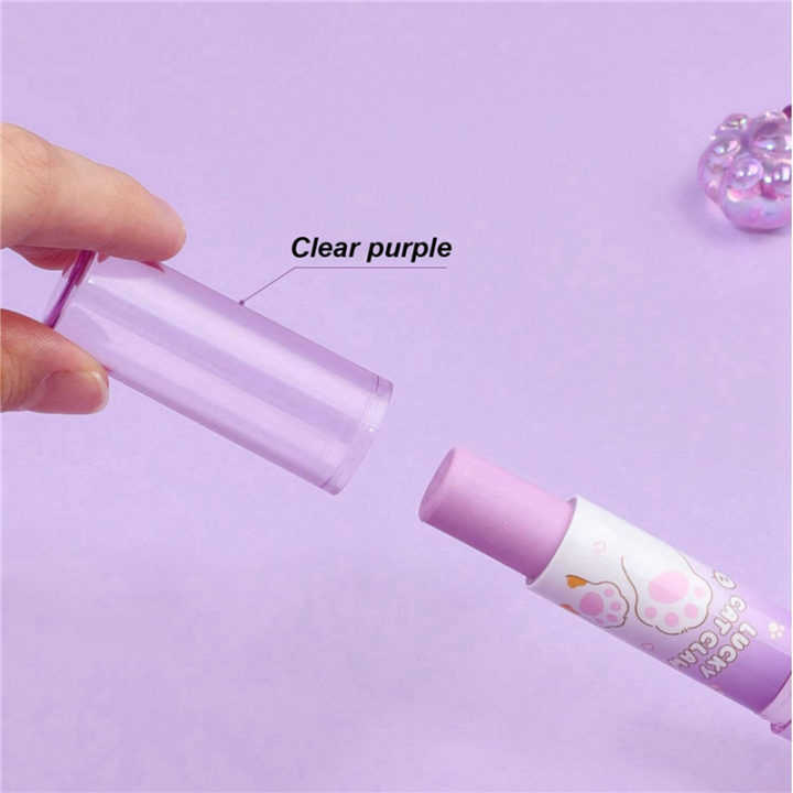 ZOROOM%204X%20Cat%20Erasers,%20Cute%20Erasers%20Erasers%20for%20Kids%20Pink%20Erasers%20Kawaii%20Erasers%20Lipstick%20Eraser%20Retractable%20Eraser%20-%20Image%203