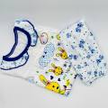 Thailand Made Pure cotton Pajama Set For Baby Girl Home Suit For Summer. 
