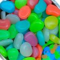 10pcs Decoration 4.5cm Luminous Pebbles Glow in Dark DIY Garden Luminous Stone Big Gravel Big Stone Courtyard. 