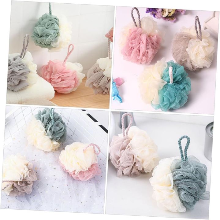 Two-Tone%20Bath%20ball%20Sponge%20Loofah%20Sponge%20Body%20Scrubber%20(1%20Piece)%20-%20Image%202