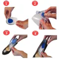 Unisex Silicone Gel Heel Pad Protector Insole Cups For Heel Swelling Pain Relief Foot Care Support Cushion Shock Absorbing Clinically Proven. 