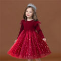 Skirt Kids Skirt Ballet Long Sleeved Sequin Dress Autumn Winter Hot Selling Girls Baby Girls Christmas Clothes Children's Clothes Princess Girls. 