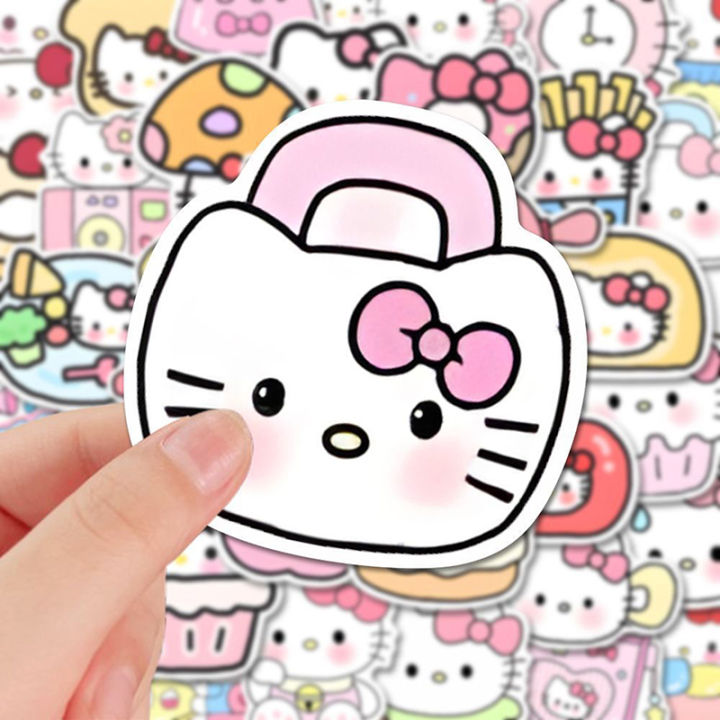 100PCS%20Sanrio%20Series%20Hello%20Kitty%20Stickers%20Cute%20Multi-purpose%20DIY%20Stickers%20Waterproof%20Decorative%20Refrigerator%20Computer%20StickerNIUMAO%20-%20Image%205