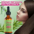 Disaar Rosemary Mint Scalp & Hair Strengthening Oil – 60ml – Revitalize, Nourish & Strengthen Your Hair with Natural Herbal Infusion. 