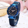 Korean Style Watch, Fashion Watch, Magnet Watch For Women, Round Dial. 