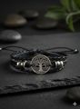 Unisex Vintage Fashion  PU Leather Bracelet. 
