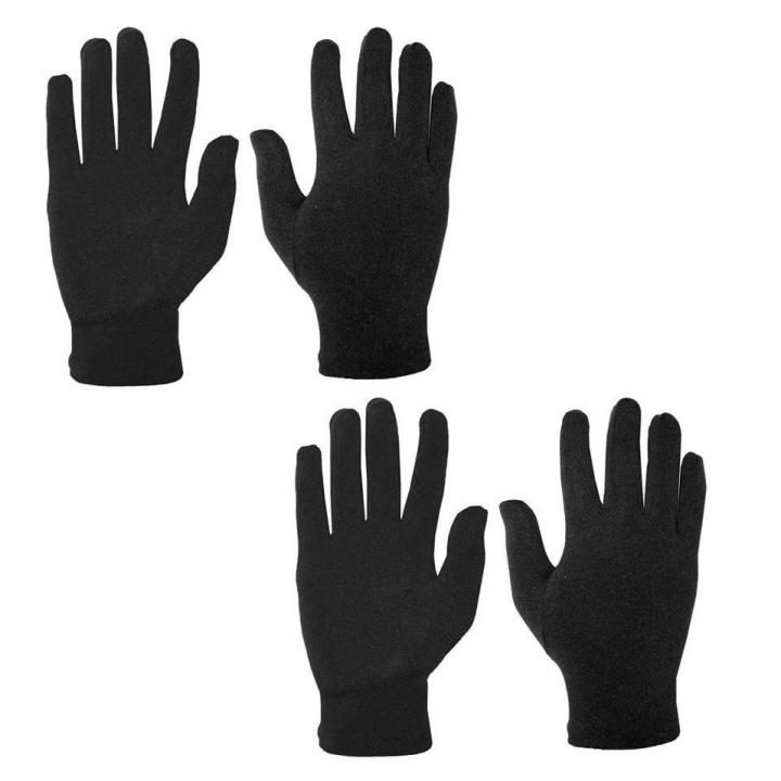 Combo Of 2 Unisex Skinny Gloves With Fur Inside