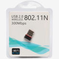 Usb 2.0 Wireless 802.11N 150 Mbps Nano Wifi Network Adapter Dongle Receiver Network Lan Card Transmitter With CD Drivers. 