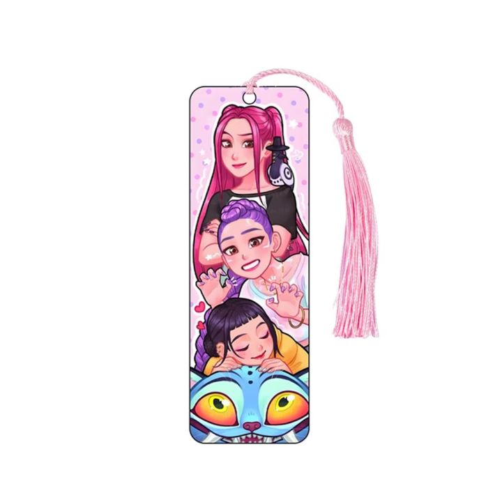Kawaii%20Acrylic%20Kpop%20Demon%20Hunters%20Bookmarks%20Stationery%20With%20Tassel%20Anime%20Book%20Page%20Markers%20Cartoon%20Huntrix%20Reading%20Book%20Clip%20Kpop%20Fans%20-%20Image%209