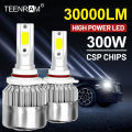 H4 LED Headlight Bulbs 30000LM H7 H1 H3 H11 H8 H9 9005 9006 HB3 HB4 CSP Chip Auto Headlamps 9004 9007 H13 880 Turbo Lamps 12V. 