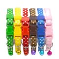 Adjustable Pet Collar With Bell Necktie Collar For Cat Kitten Puppy And Dog. 