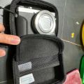 Portable PU Digital Camera Bag Lightweight Anti-shock Hard Case Cover Mini Water-Resistant Camera Accessories for Sony ZV-1 ZV-1II ZV1 ZV-1M2 ZV-1F RX100 M7 M6 Canon G7 X Mark III G9X G7X II. 