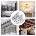 Multi-size Aluminum Alloy Hammer Drive Expansion Rivets Cabinet Self Tapping Screw Fasteners. 