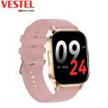 Vestel Hiking HK21 Smartwatch with 2.01" AMOLED Display, BT Calling, NFC, IP67 Waterproof, 100+ Sports Modes. 