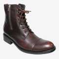 Brown Long Leather Boot For Men. 