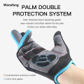 Wenefang 2023 Mountain Bike Touch Screen Cycling Gloves Breathable Shock Absorption Sports Fitness Spring Summer Riding Gloves. 