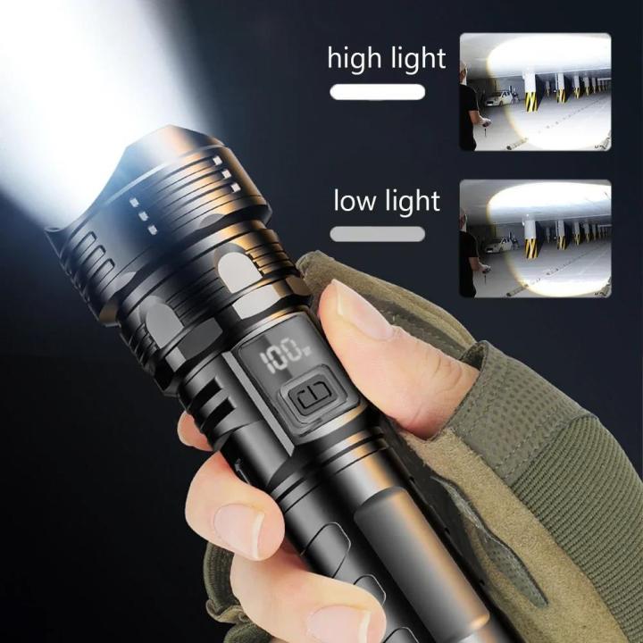 Portable%20Powerful%20Laser%20Led%20Flashlights%205000LM%20Ultra%20Bright%20Tactical%20Light%20Emergency%20Spotlights%20Telescopic%20Zoom%20Light%20Built-in%20Battery%20-%20Image%203