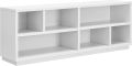 Kamakhya Decor TV stand, tv cabinet, storage rack for home and office, multipurpose rack, white. 