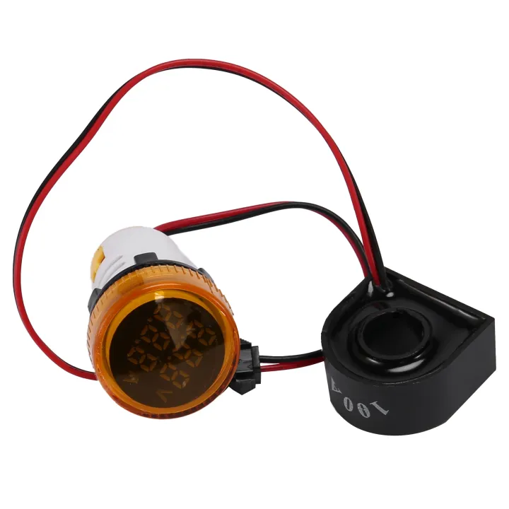Mini%20Digital%20Voltmeter%20Ammeter%2022mm%20Round%20AC%2050-500V%200-100A%20Amp%20Volt%20Voltage%20Tester%20Meter%20Dual%20LED%20Indicator%20-%20Image%202