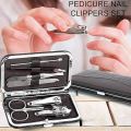 7-in-1 Manicure Pedicure Set – Nail Clipper, Foot Care Tools, Acne Needle & Nail File (Men & Women). 