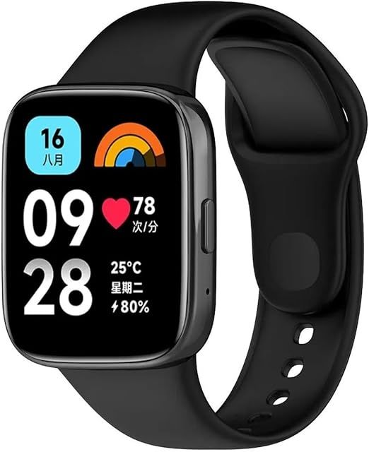 Replacement%20Soft%20Silicone%20Classic%20Strap%20for%20Redmi%20Watch%203%20Active%20Smart%20Watch%20-%20Image%203
