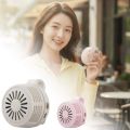 Miniature Portable Compact Clip Fan Card-Holding Small Whirlwind Portable Fan Miniature Leafless Fan Outdoor Use. 