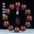 Zambia small leaf red sandalwood bracelet Venus old material play sandalwood Buddha beads Pixiu bracelet wooden play men and women. 