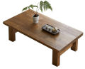 Pirka Wooden Low Table for Pooja and Dining Multipurpose Leisure Table Solid And Strong in Brown. 