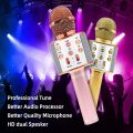 Professional BT Wireless Microphone Karaoke peaker KTV Music Player inging Recorder Handheld Microphone. 