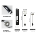 Milk Frother Handheld for Coffee, Electric Hand Foamer Blender for Drink Mixer. 