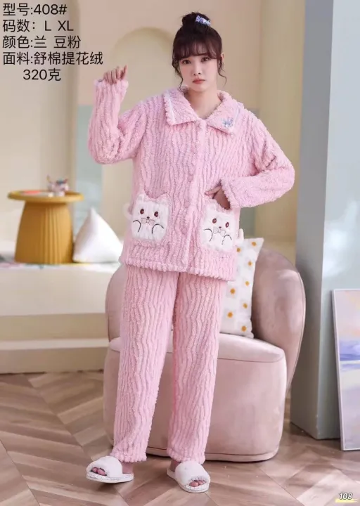 Winter%20Pajama%20Set%20For%20Girls-%20Winter%20Homewear-%20Fleece%20Set%20-%20Image%203