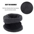 Unisex Woolen Beanie Cap Plus Muffler Scarf Set For Men Women Girl Boy. 