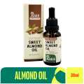 JUAS 30ml Sweet Almond Oil Cold-pressed (with Dropper). 