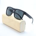 Black Matte Polycarbonate Casual Square Sunglassed For Men | Black Sunglasses For Men | Fashion Accessory For Men. 