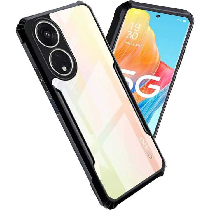 Oppo A59(5G) Border Cover With Back Transparent